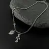 Collar Sencillo de Moda con Colgante de Corazón de Diseño de Nicho para Mujer Cadena para Clavícula Versátil Retro de Alta Gama Gargantilla con Temperamento