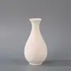 Florero de Cerámica en Blanco Florero Pequeño Arcilla de Porcelana Arcilla Blanca Alta Producto Semi-Terminado DIY Pintura Escolar Bajo Esmalte
