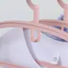 Percha sólida antideslizante para ropa tanto húmeda como seca, con soporte para hombros engrosado y ensanchado, percha que no deja marcas