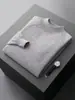 Outono e inverno homens meia gola tartaruga Raglan camisola de caxemira suéter masculino cor sólida all-match pura cashmere malha camisa de fundo homens