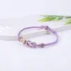 2026 Nuevo Cordón de Mano que Nunca se Separa DIY Trenzado Hecho a Mano Inseparable Pulsera de Cuerda Colorida para Pareja Niños Accesorios