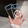 Adecuado para funda de teléfono móvil Iphone17, Magnético de Alta Definición Transparente Apple 17Pro Nuevo Modelo Funda Protectora Anticaídas Integral