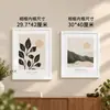 Moldura de Foto de Madeira Grande Tamanho Moldura em Branco 16 Polegadas A3 Suspensão na Parede Pintura Decorativa Criativa para Fotos Sensação de Alto Padrão Fabricante Atacado