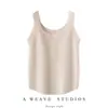 100% Cachemira Pura Otoño Nuevo Estilo Camisola de Punto Chaleco Delgado para Mujer Suave Capa Interior Capa Base Suéter