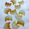 Um Pingente de Paz de Calcedônia Colorida de Açúcar e Transparente como Gelo para Alimentação de Cavalos, Amuleto da Sorte de Ágata, Buda de Jade e Amuleto da Paz