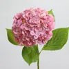 Hortênsia Artificial Flor Impressa em 3D Decoração de Casa Arranjo de Flores de Mesa Flor Falsa de Alta Qualidade com Toque Realista Hortênsia Arte Floral de Casamento