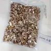 Rhinestones para Uñas Color Champagne de Fondo Plano Paquete Mayorista de 1440 Piezas, Incluyendo Rhinestones para Uñas de Forma Gota de Agua Grande y Pequeña, Cubo, Octágono Largo e Irregular