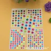 Suministro Directo de Fábrica en stock al por mayor pegatinas de estrella para estampado en caliente color rojo estrella de cinco puntas papelería pegatinas de recompensa para niños