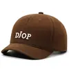 Gorra de Béisbol Bordada con Letra Nueva de Primavera y Otoño para Hombres y Mujeres Parte Superior Suave Gorra Americana con Visera Sombrero de Sol Casual para Exteriores de Ala Corta