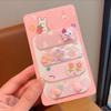 Flequillo de bebé de dibujos animados Velcro Acabado Artefacto para cabello suelto Accesorios para el cabello de niños No Hage Tocado para niñas Pegatinas para el cabello
