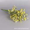 Ramo de novia de una sola rama con forma de estrella de Milán, flores artificiales, flores falsas, venta al por mayor, flores para escenarios de boda