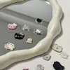 Série Liga Hello Kitty Gotejamento de Óleo Acessórios DIY Feitos à Mão Patch para Capa de Celular Acessórios para Cabelo Gato KT de Liga Presilha de Cabelo