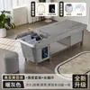 Venta al por mayor de exportación transfronteriza, Cama de champú eléctrica elevable, Terapia para la cabeza, Terapia para los pies, Sofá con baño de pies, Cama integrada, Cama de masaje para pies