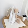 Bolsa de Oso de Otoño para Mujer 2020 Nueva Moda Trendy Celebridad de Internet Bolsa de Lona para Mujer Bolso Tote de Hombro Bolso de Mano para Estudiante