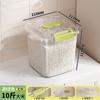 Contenedor de Arroz para Cocina para Uso Doméstico 50 Jin 15kg Contenedor Sellado a Prueba de Insectos y Humedad Contenedor para Harina de Arroz Contenedor de Almacenamiento Contenedor de Almacenamiento de Granos