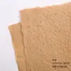 Ropa Floral 2026 Nuevo Estilo Papel de Envoltura de Flores Papel de Seda de Cáñamo con Borde Rugoso Natural Papel Artesanal Especial Papel para Diario