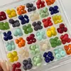 Ábaco de Vidro Contas Espaçadoras Acessórios Pulseira Não Desbota Colar Contas Pulseira DIY Contas de Vidro Contas Soltas Espaçador