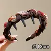 Faixa de Cabelo de Lã com Laço de Alto Padrão para Mulheres, Faixa de Cabelo Elegante e da Moda para Uso Diário, Acessório de Cabelo