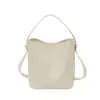 Bolso Cubo Tejido Moda Estilo Coreano Temperamento Bolso de Mano con Diseño de Nicho Elegante y Moderno Bolso de Hombro para Viajes Cotidianos Casual