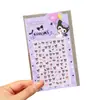 Parche de Uñas Impermeable para Niños Sanrio Kuromi con Relieve 5D Hello Kitty Pegatina Luminosa para Niña Personalización