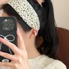 Diadema ancha de lunares estilo coreano para mujer, nueva colección 2026, con un look sofisticado y elegante que no aprieta la cabeza, diadema y accesorio para el cabello de moda