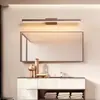 Gabinete de espejo de baño minimalista LED sin taladro luz de espejo frontal, alto valor estético, especializado para gabinetes de baño, para uso de maquillaje y lavado