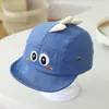 Chapéu de Bebê Cartoon Fofo com Aba Macia Primavera e Outono Boné Bico de Pato para Crianças Pequenas à Prova de Vento Quente Proteção Solar Respirável Boné Bico de Pato