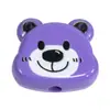 Urso de Acrílico Furo Reto Acessórios para Miçangas Acessórios DIY Materiais Artesanais Colar Chaveiro Pingente de Bolsa Atacado