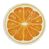 Absorbente de Agua, Secado Rápido, Comercio Exterior, Estampado de Frutas, Estampado de Borlas, Microfibra, Poliéster Puro, Toalla de Baño, Toalla de Playa, Redonda, Engrosada