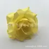 Nueva cabeza de flor de tela de seda de simulación de 7 cm flores de fondo para escena de boda arreglo de flores flor de malla de seda Rose