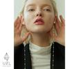 Estilo Frío Collar Largo de Perlas Pendientes Body de una Pieza Pendientes de una Pieza Pendientes Europeos y Americanos para Mujer Borlas al por Mayor