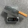 Cuchillo de corte de hueso forjado a mano para uso doméstico, cuchillo afilado de doble propósito para picar y rebanar, cuchillo de corte de carne para chef de hotel comercial, cuchillo de cocina para chef viajero