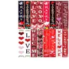 Populares Coplas de Feliz Día de San Valentín de Amazon, Amor Romántico, Atmósfera de Fiesta Roja, Accesorios para Fotos, Banderines y Telas Colgantes