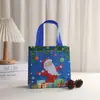 Bolsa de Regalo Navideña Bolso de Mano No Tejido Laminado Fabricante de Bolsas de Regalo Rojas Puede Agregar Logotipo Impreso Bolsa de Compras