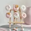 Nova Mesa de Sobremesas de Vidro Acrílico Suporte para Bolo Decoração de Mesa Pausa para Chá Pausa para Chá de Noivado Prateleira de Exibição