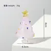 Árbol de Navidad degradado hecho a mano en Zibo regalo de cumpleaños adorno de artesanía en vidrio decoración de Navidad al por mayor