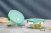Conjunto de 2 Peças Dubaite Lemei Fresh Bowl Casual Criativo Selado Vidro Conservação Frescor Marmita Evento Presente Atacado