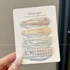Pinza para el pelo de flecos para mujer 2026 modelo nuevo, pinzas frontales y laterales, pasador de gama alta, elegante accesorio para el cabello, pinza lateral pequeña
