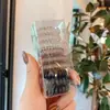 Nueva cuerda para el pelo coreana transparente degradado pequeña fresca goma elástica para el pelo corbata de pelo ins 9 combinaciones línea telefónica