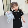 Fábrica en stock Bolso de nuevo estilo Tendencia de moda para niñas Lazo de lentejuelas Oreja Mochila linda Moda casual