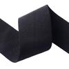 En stock patrón blanco y negro Cuadros banda elástica cifrado banda elástica lisa superficie de hilo horizontal material de nailon suave