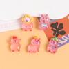 Luminous Cute Cartoon Kappibala Capivara Mixed Resin Jewelry Acessórios DIY Acessórios Creme Cola Saco Cego