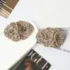 Clip para zapato de flor tridimensional de pedrería removible directo de fábrica para zapatos llenos de diamantes accesorios de flor para zapatos accesorios para zapatos de boda