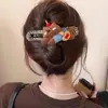 Pasador Grande de Perro de Dibujos Animados para Mujer, Nuevo Pasador Versátil para Recogidos, Pinza de Pato, Pinza de Garra Accesorio para el Cabello