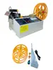 Máquina de Fita de Corte Quente e Frio Computadorizada, Máquina de Corte de Fita Totalmente Automática, Máquina de Fita Zíper e Velcro, Máquina de Corte de Elástico