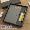A52026 Cuaderno Negocios Logo Papelería Suministros Oficina Reunión Hebilla Bloc de Notas Venta al por Mayor Personalización Venta al por Mayor