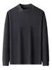 Sudadera de Color Sólido con Cuello Redondo y Diseño de Media Botonadura para Hombres y Mujeres, Estilo Nuevo Perezoso de Moda, Top Holgado Elegante y Versátil