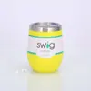 Copo Térmico Personalizado Inovador e Fashion de 12 Onças em Formato de Ovo com Tampa de Aço Inoxidável, Copo Prático de Parede Dupla