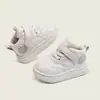 Zapatos de Media Caña Antideslizantes de Suela Blanda para Niños Pequeños, para Niños y Niñas, Primavera y Otoño, Tenis Casuales, Mocasines, Zapatos de Cuero para Exteriores, Zapatos para Niños
