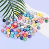Cuentas de Silicona para Dentición de Bebé Mate 15mm Cuentas de Silicona Cuentas Mate Grado Alimenticio Cuentas para Joyería Hechas a Mano Cuentas Sueltas Ahora